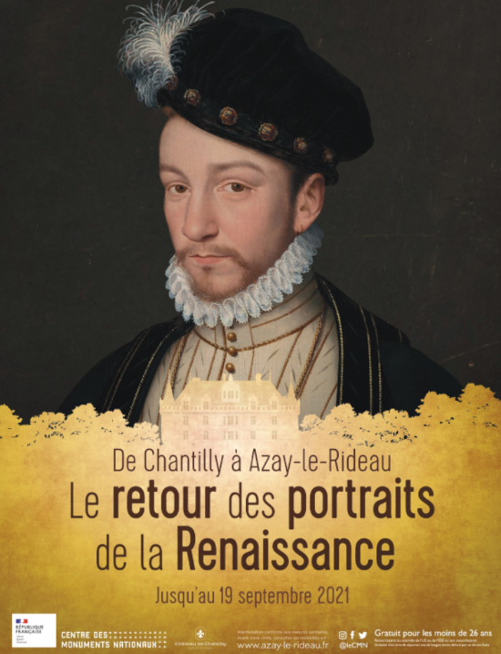36 portraits Renaissance à Azay