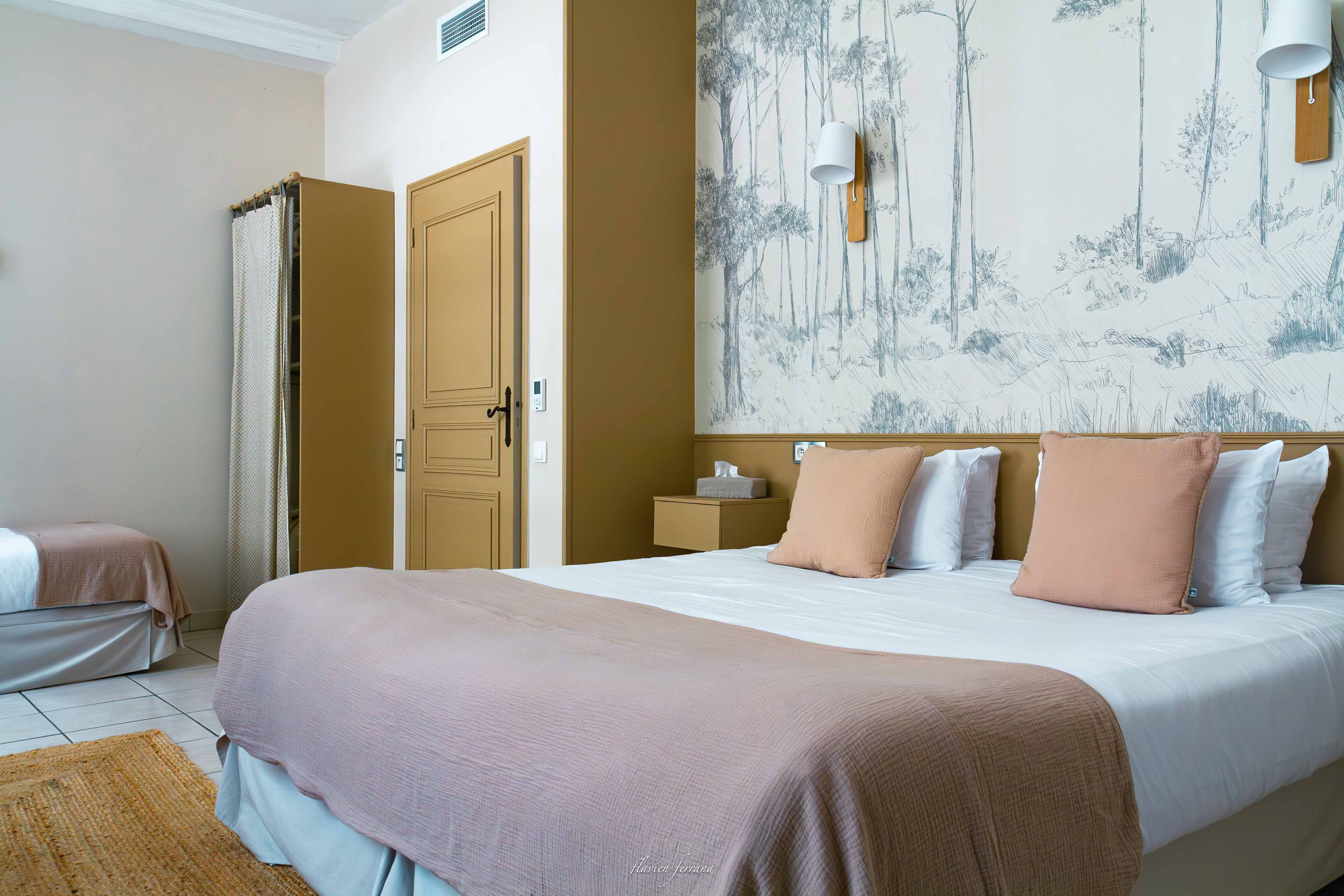 Chambre labellisée Tourisme & Handicap de l’Hôtel de Biencourt